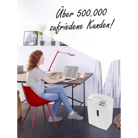 Distruggidocumenti uso moderato HSM Shredstar X15 + utensile taglio CD - 26L P-4- taglio a frammenti 4x37 mm 1030121